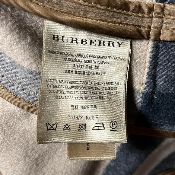 Burberry Wool Duffle Coat - Picture 6 of 9
